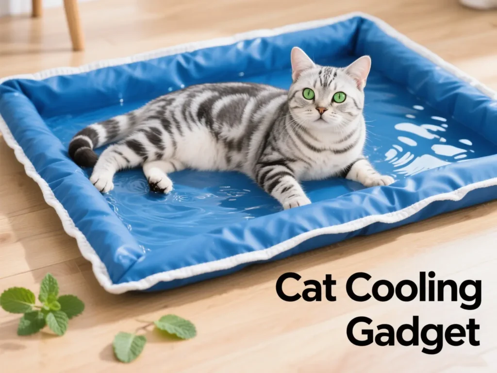 At Cooling Gadget: 10$ DIY cat's cool gem