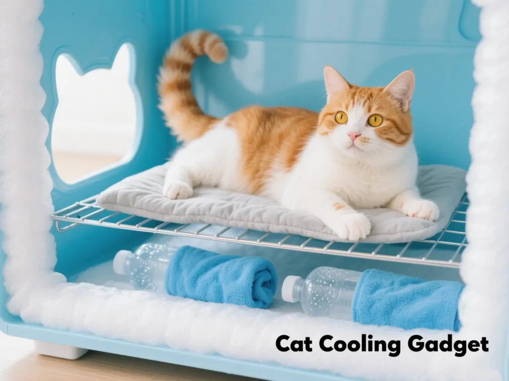 Homemade Air-Conditioned Space for Cat Cooling Gadget