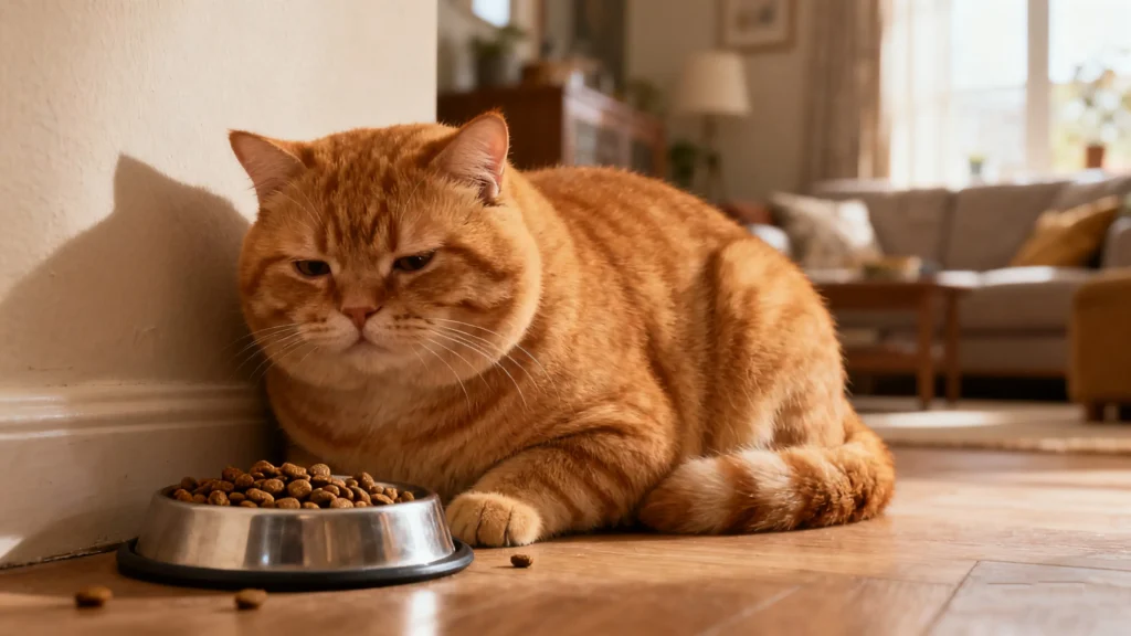 Unwilling cat, think about taking cats to the vet.