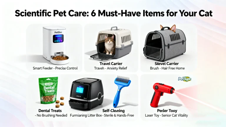 Scientific Pet Care: 6 Must-have cat supplies.