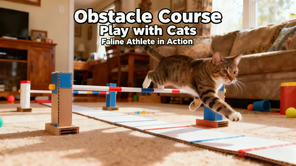 Play with Cats: Cat Nails Obstacle Course Challenge