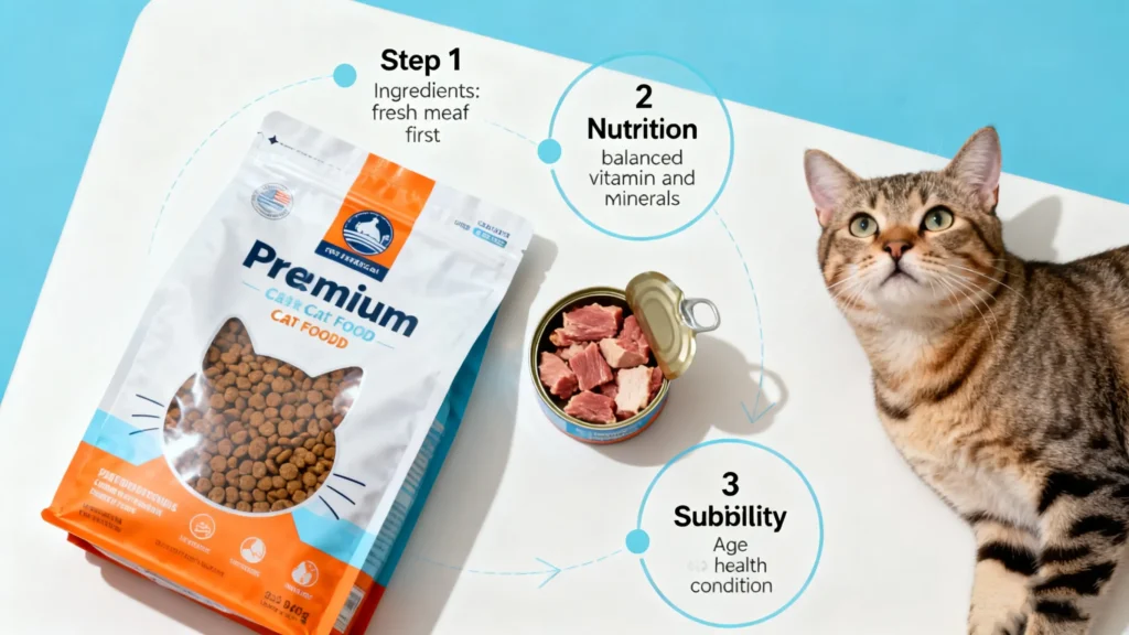 Cat Food with fresh meat, nutrition & suitability