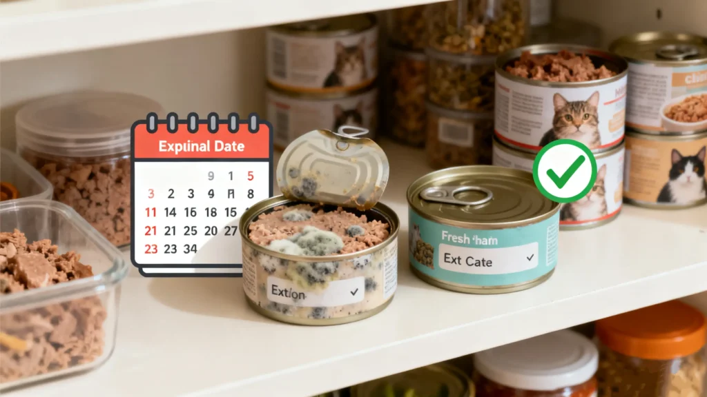 Check Expiry of Cat Food